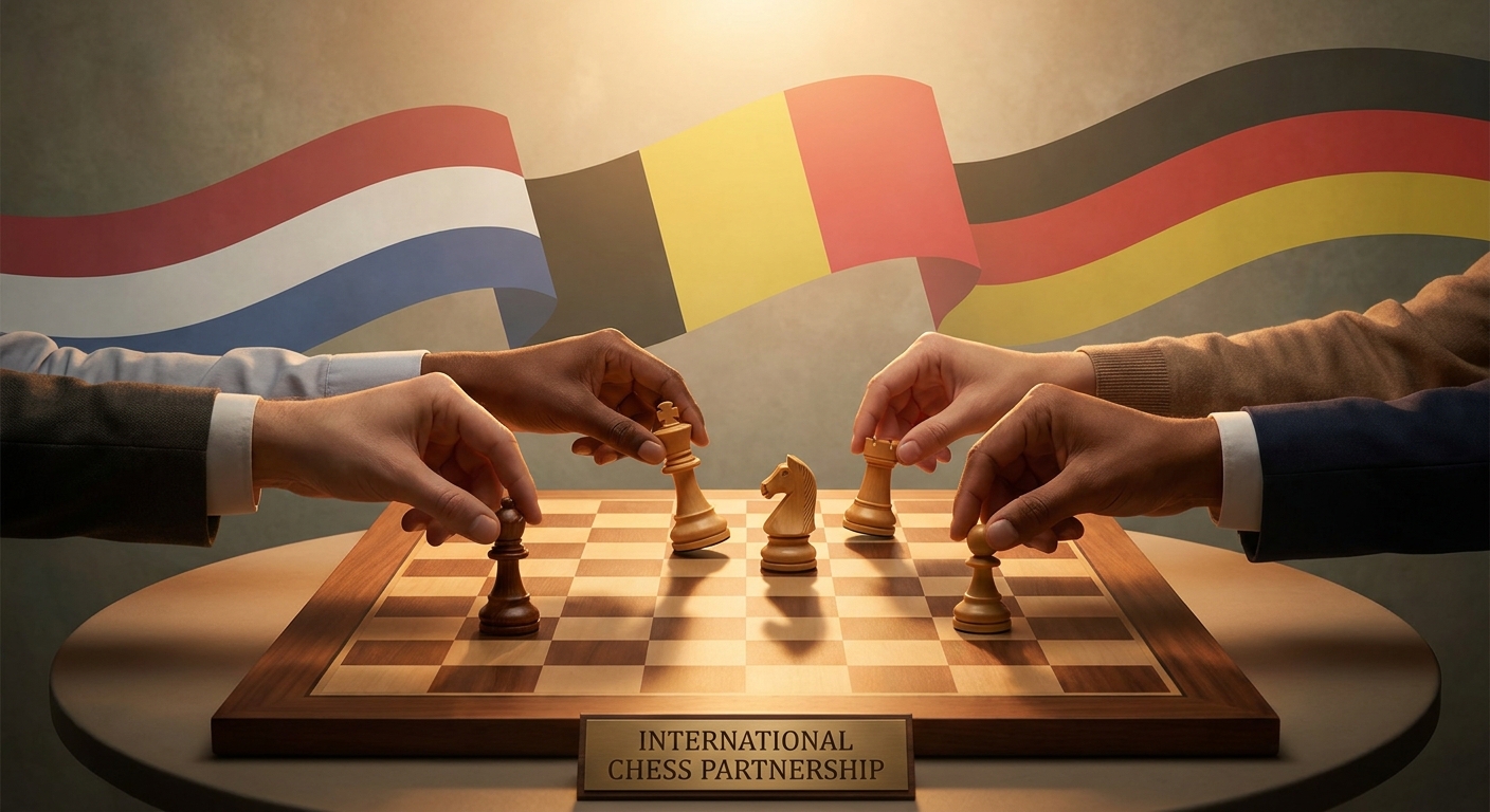 Schach in der Euregio: Ein Modell sportlicher Zusammenarbeit zwischen Clubs aus NL, BE & DE